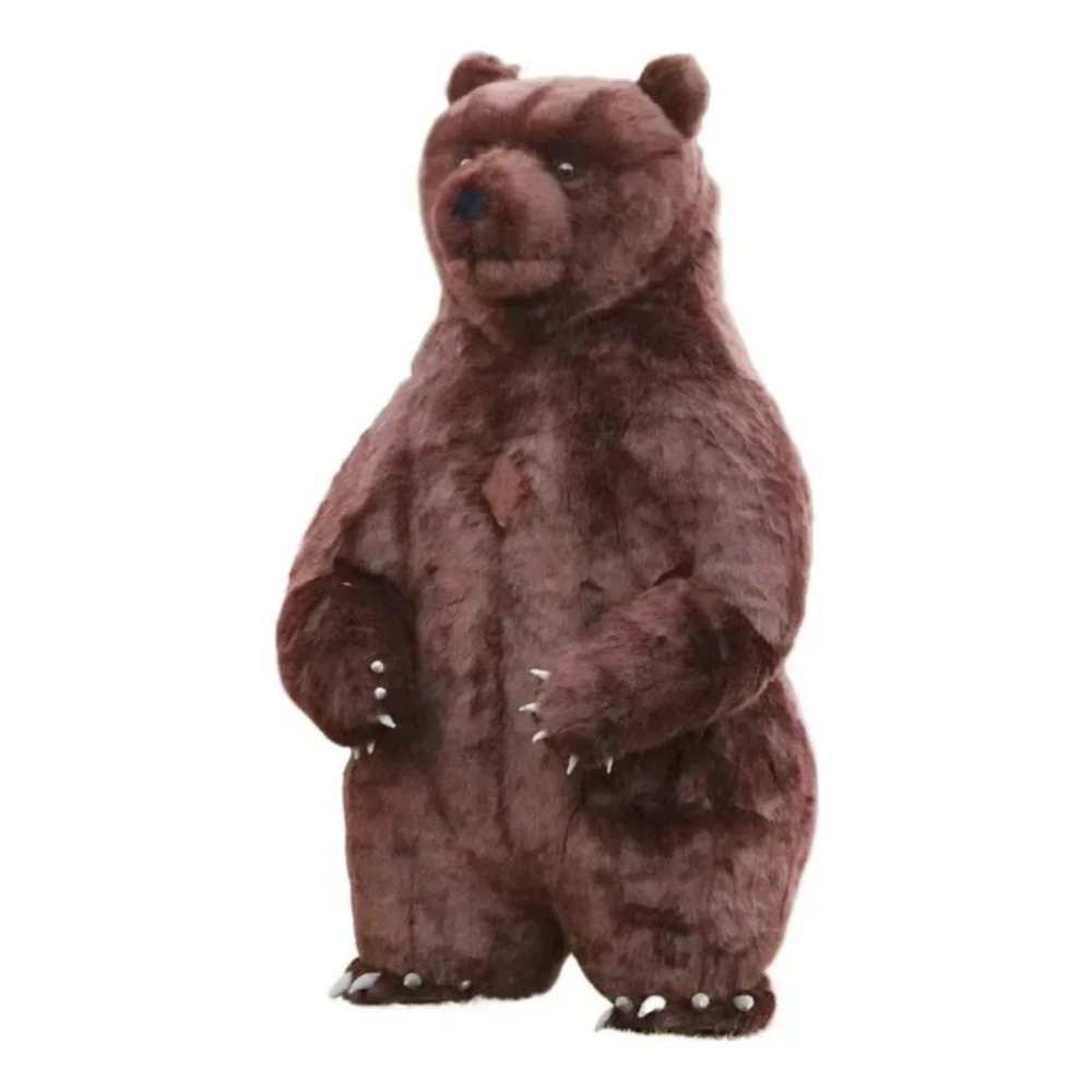 Costumes - Inflatable Brown Bear Mascot Costume Adults