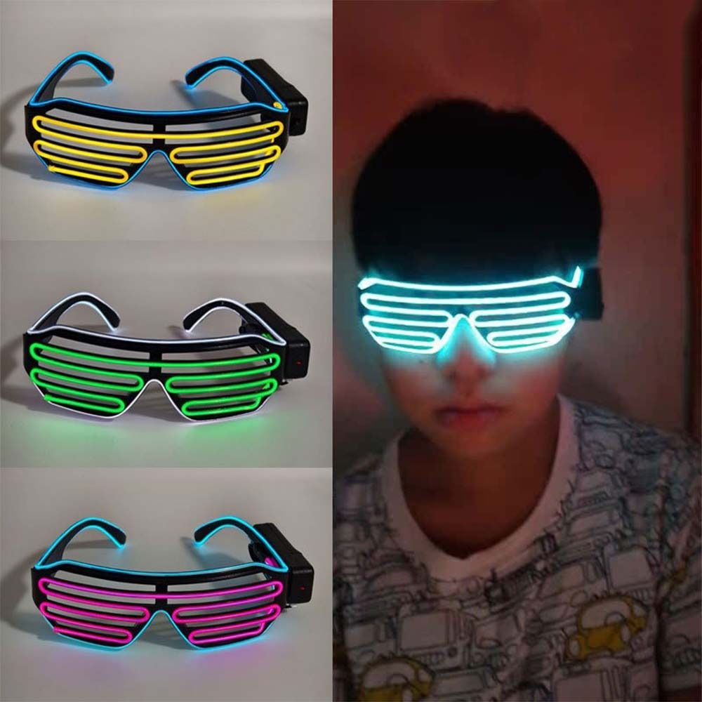 Wireless LED Glowing Glasses C - đánh giá và giá Glow In The Dark Party Glasses
