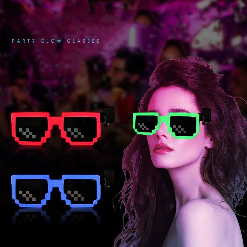 Wireless LED Light Up Glasses  - đánh giá và giá Glow In The Dark Party Glasses