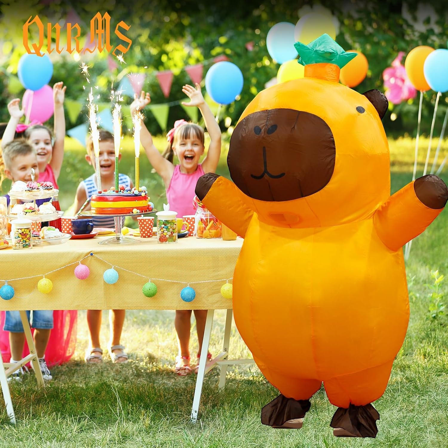 Capybara Inflatable Costume Ad - đánh giá và giá Costumes