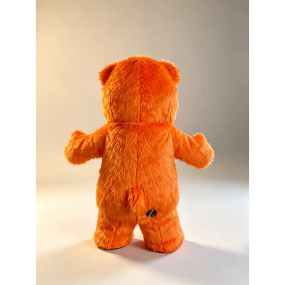 Inflatable Orange Bear Mascot  - đánh giá và giá Costumes