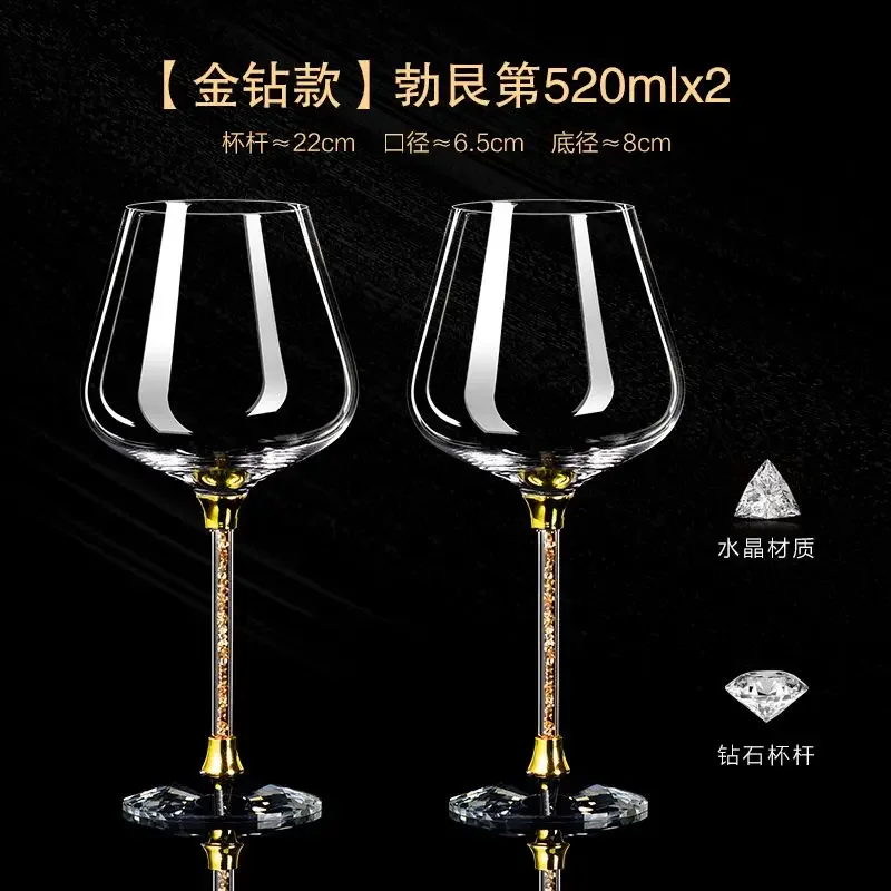 Light Luxury High-end Crystal  - đánh giá và giá Glow In The Dark Party Glasses