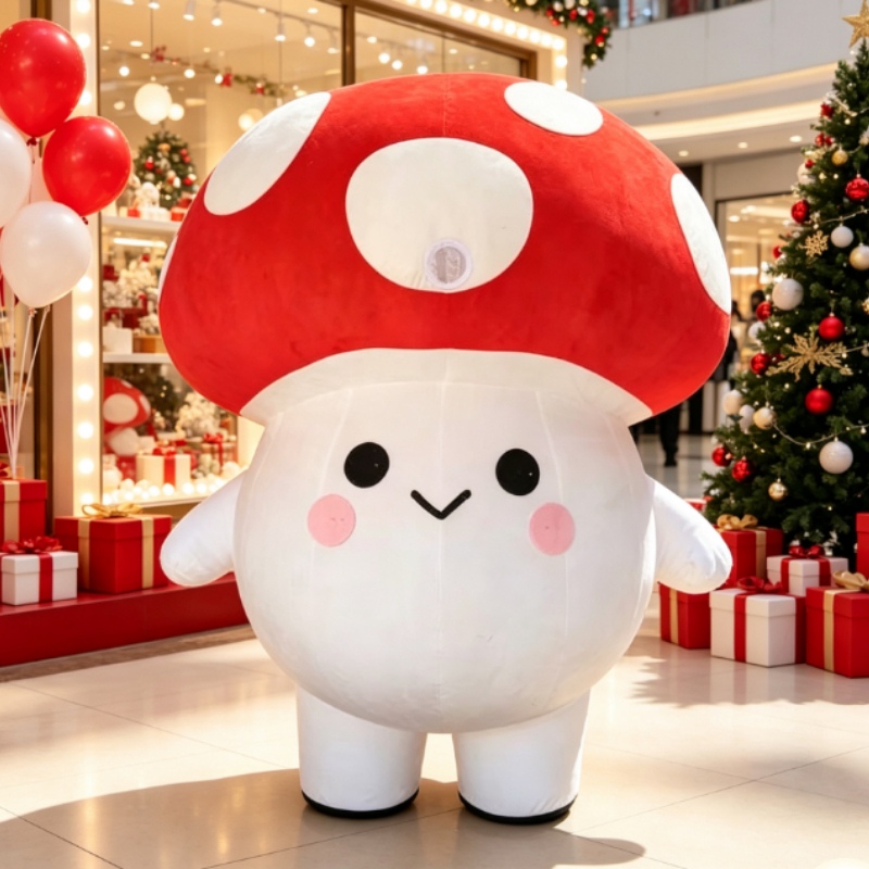 Cute Mushroom Inflatable Masco - đánh giá và giá Costumes