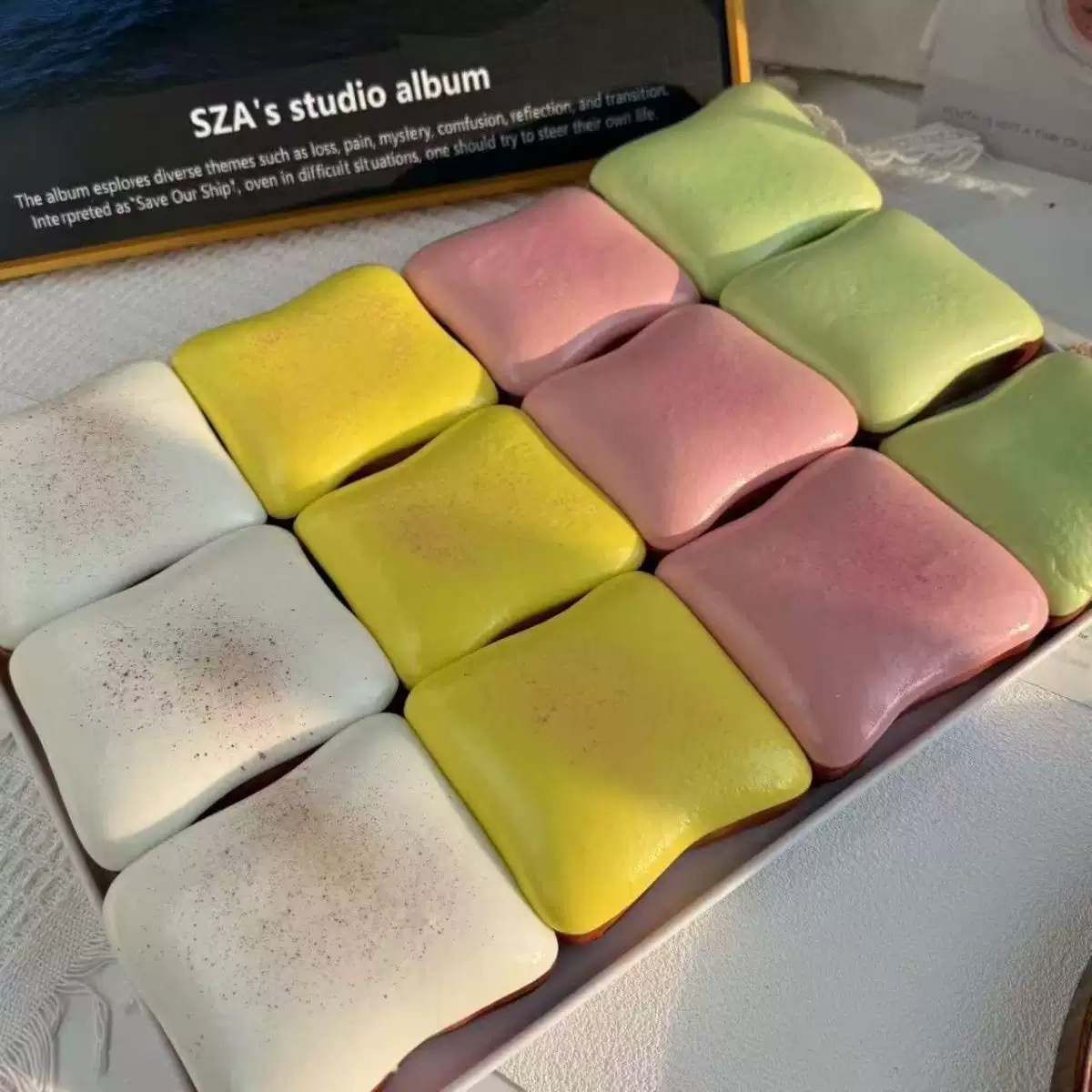 1PC Mini Toast Slow Rising Squ - đánh giá và giá Novelty Gifts