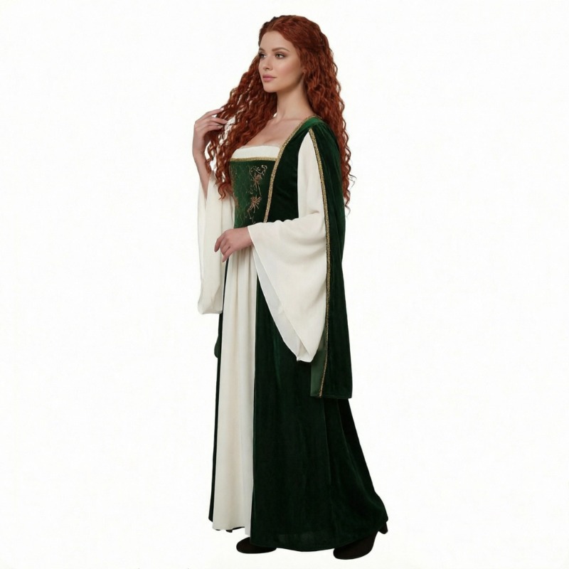 New Medieval Cosplay Costume R - đánh giá và giá Medieval Renaissance Dress Women