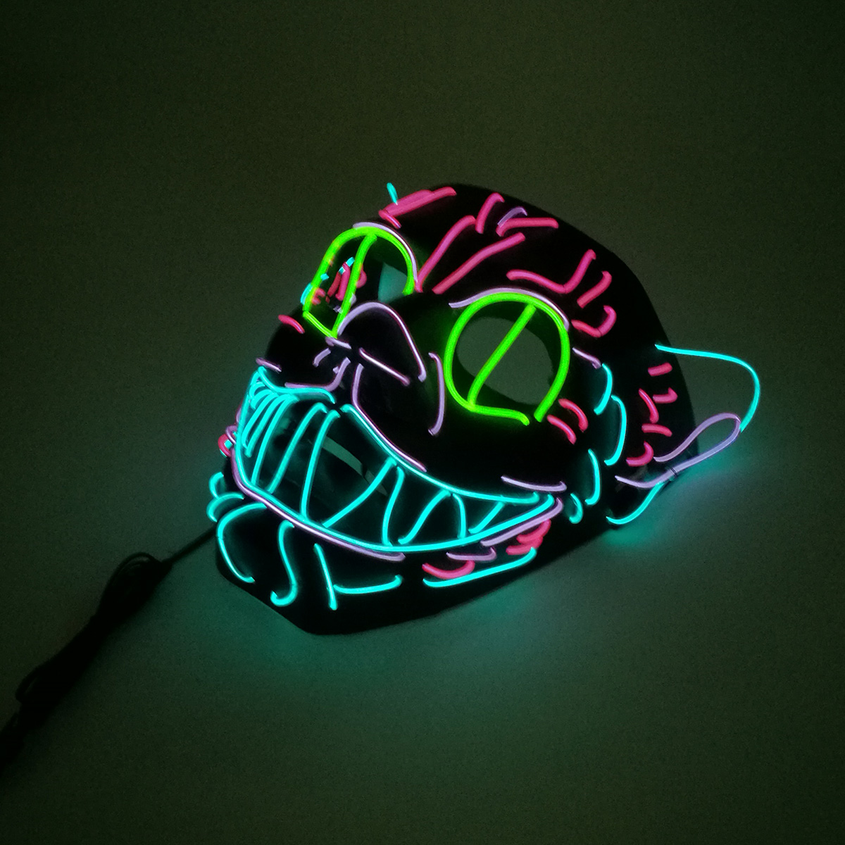 High Quality Cat King Full Fac - đánh giá và giá Led Purge Mask Halloween
