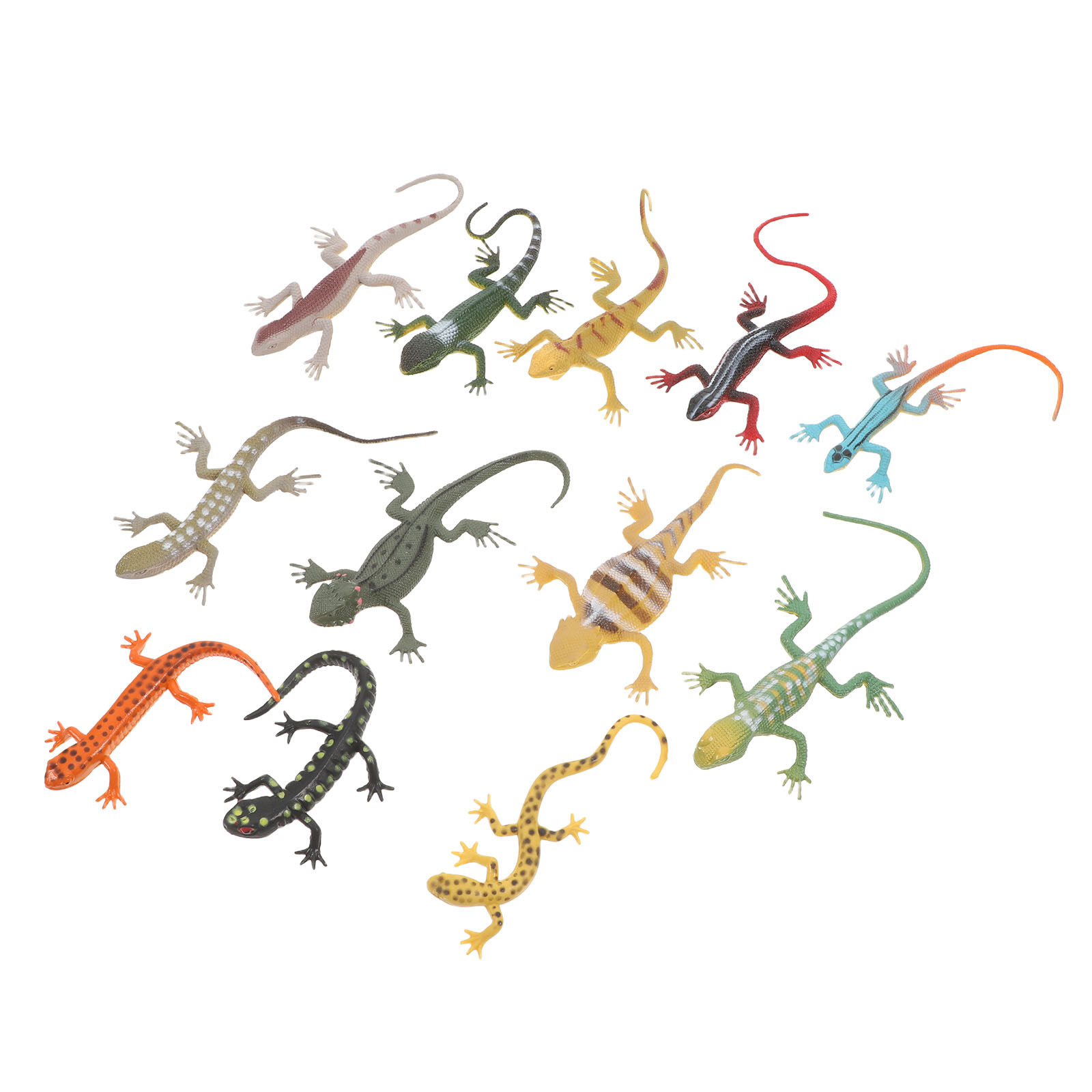 12Pcs Realistic Gecko Simulati - đánh giá và giá Prank Toys