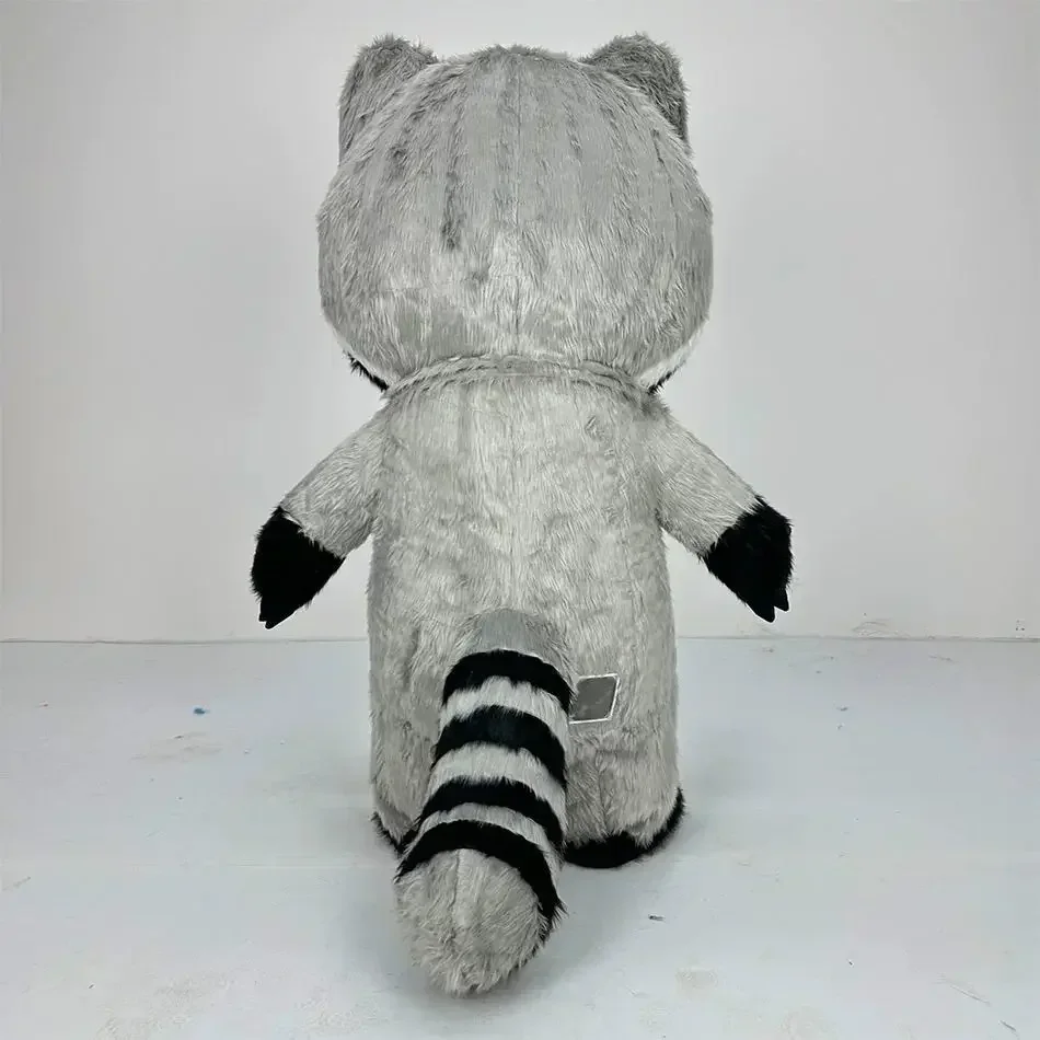 Grey Plush Inflatable Raccoon  - đánh giá và giá Costumes