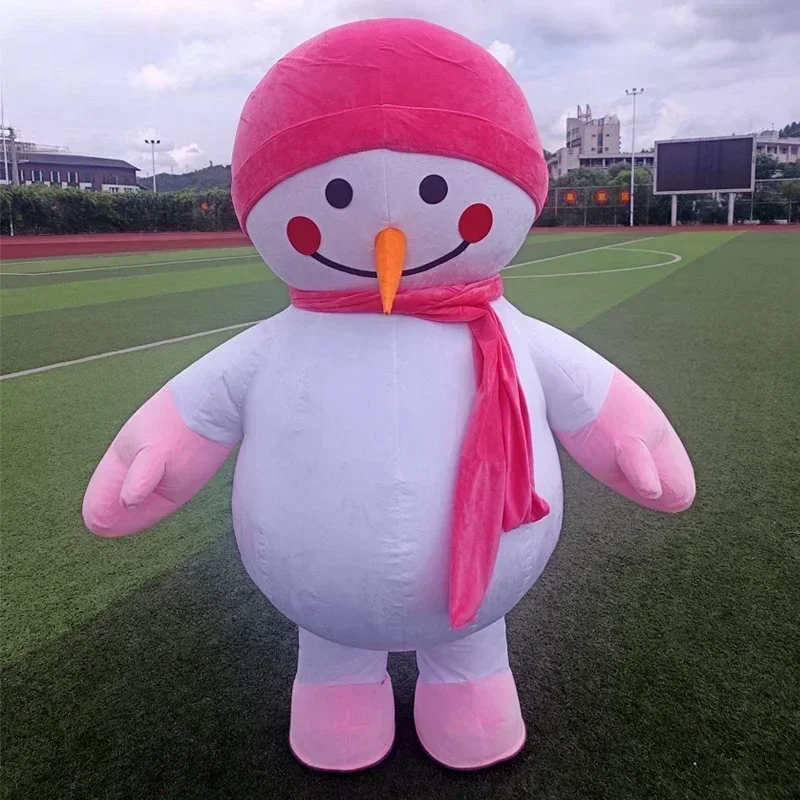 Inflatable Snowman Mascot Cost - đánh giá và giá Costumes