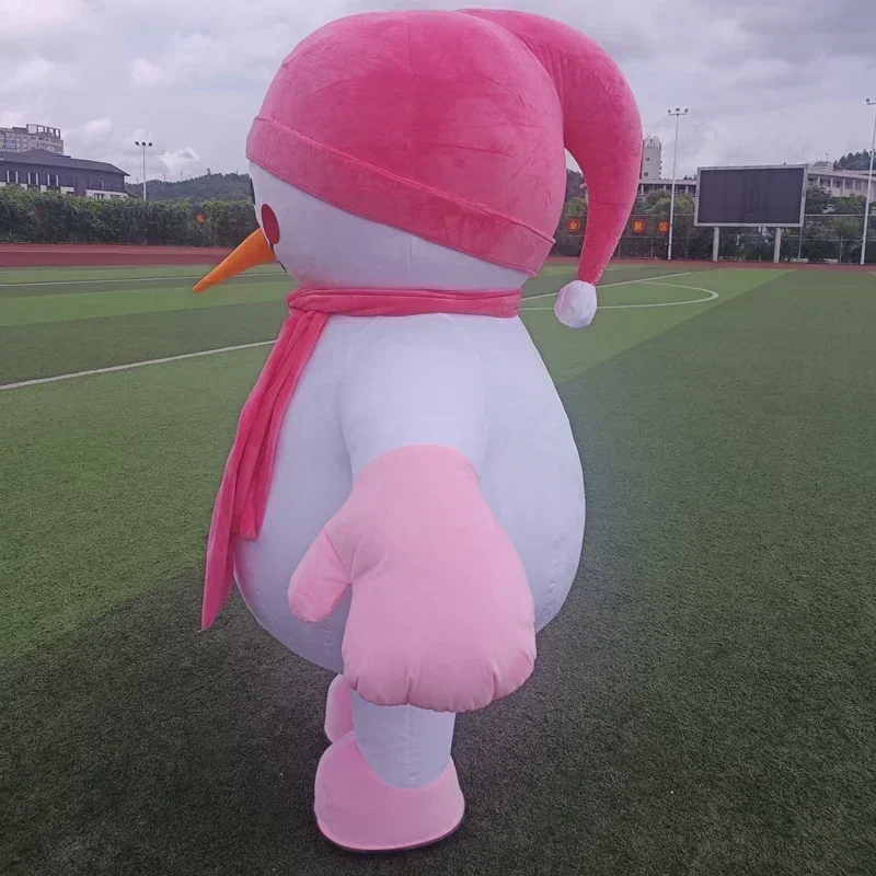 Inflatable Snowman Mascot Cost - đánh giá và giá Costumes